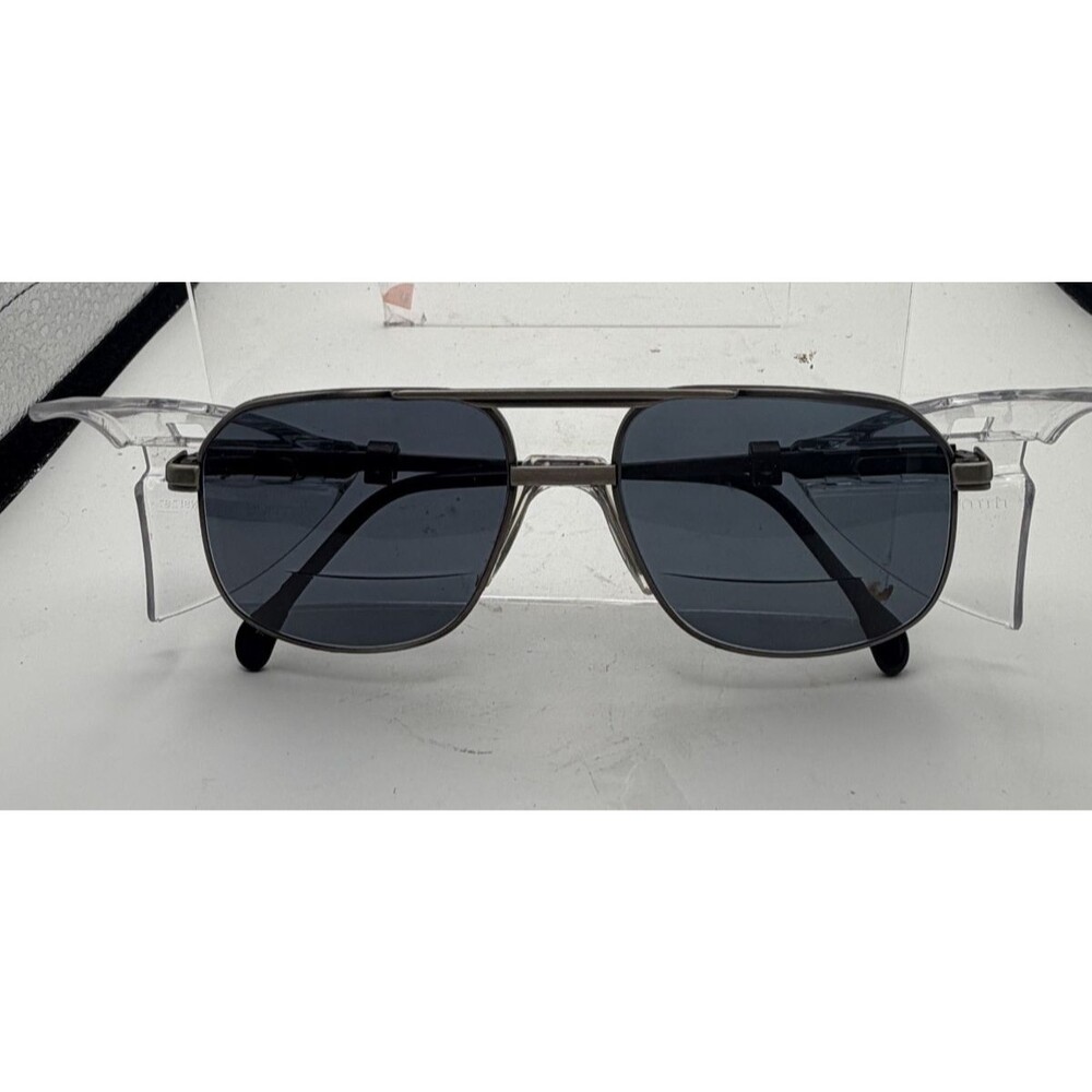 🕶️ Vintage Titmus R-0802 AN81 Z87 Black Pilot Metal Sunglasses 🇰🇷